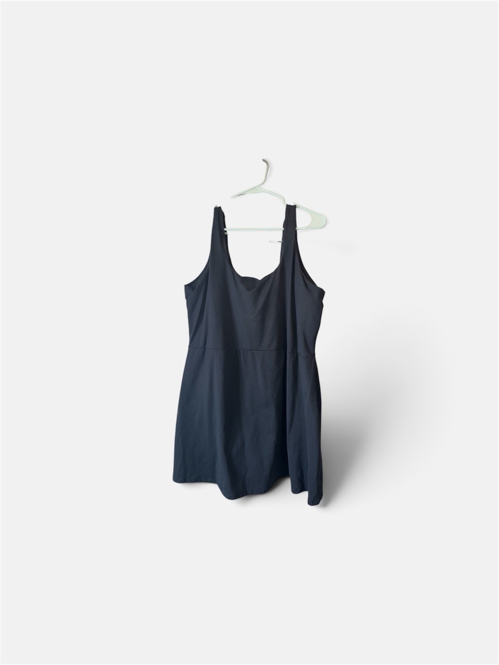 GAP Black Scoop-Neck Mini Dress